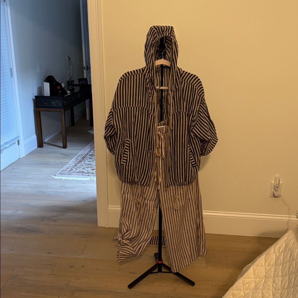 Striped Two-Piece Set - Picture 2 of 3